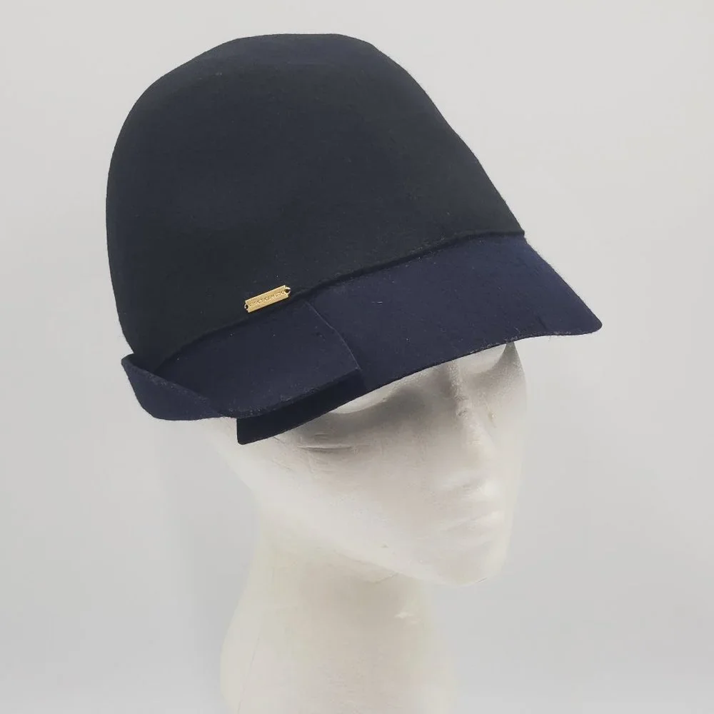 Vince Camuto 2-Tone Wool Cloche